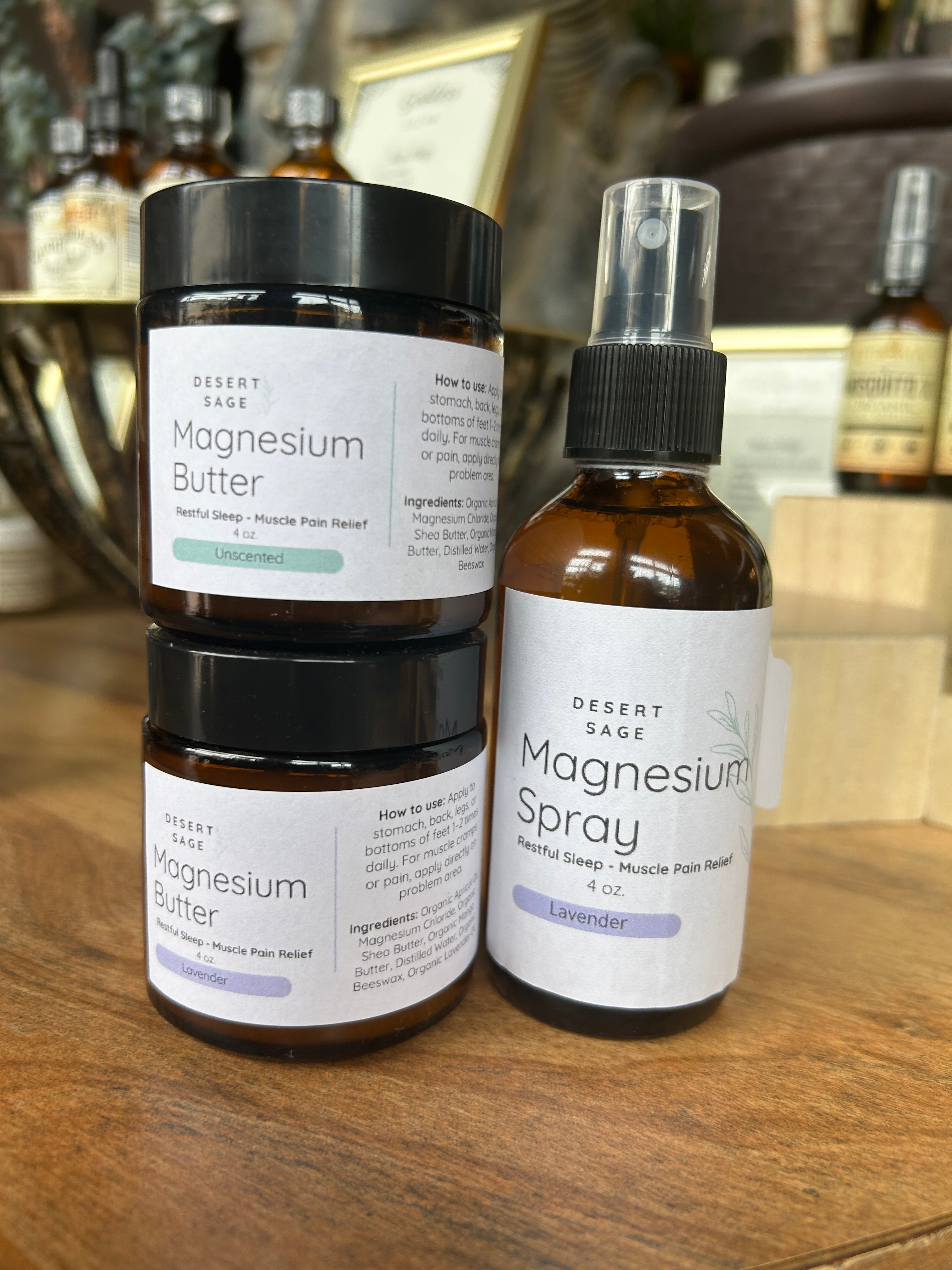 Magnesium Butter 4 ounce.