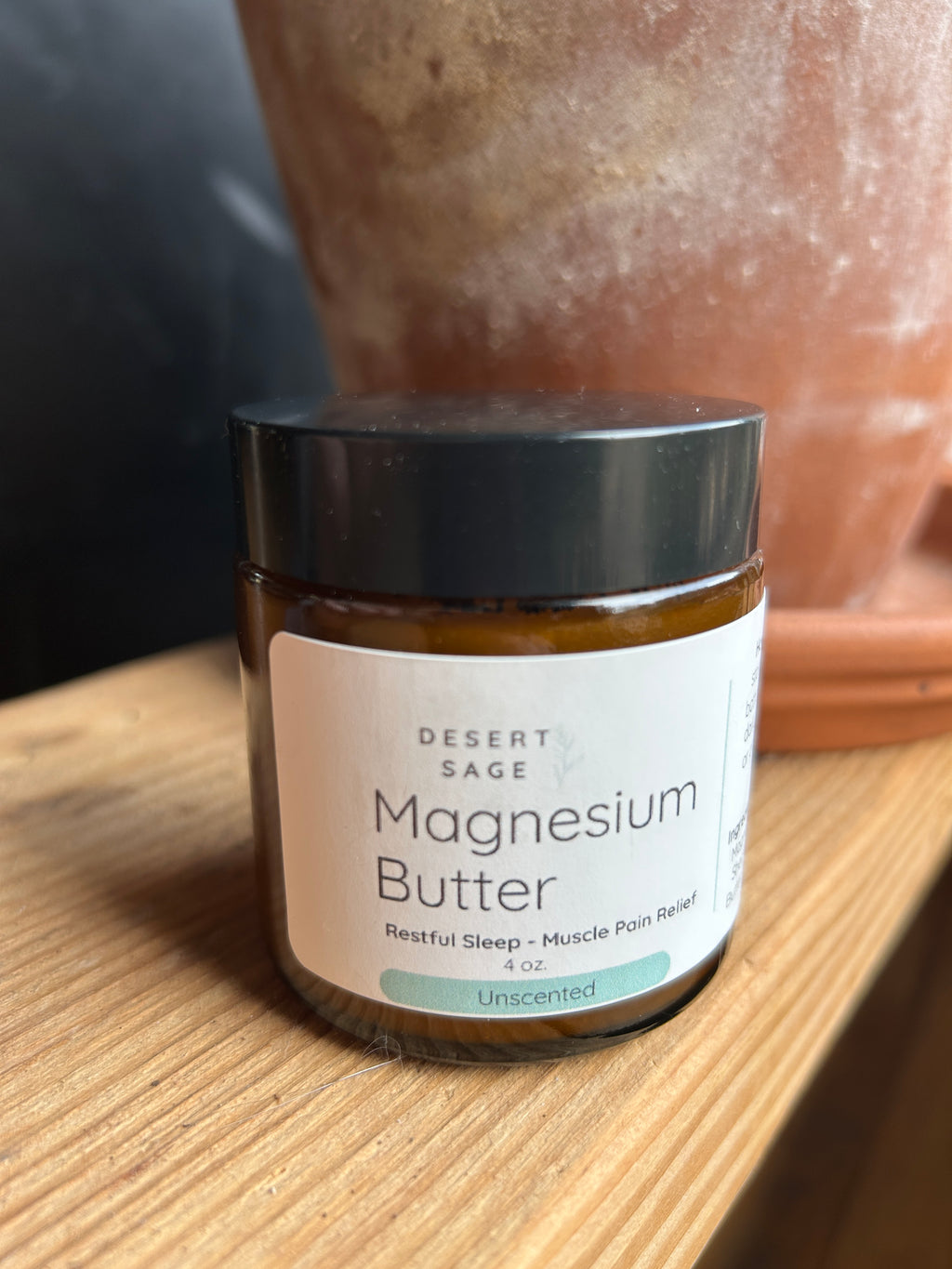 Magnesium Butter 4 ounce.