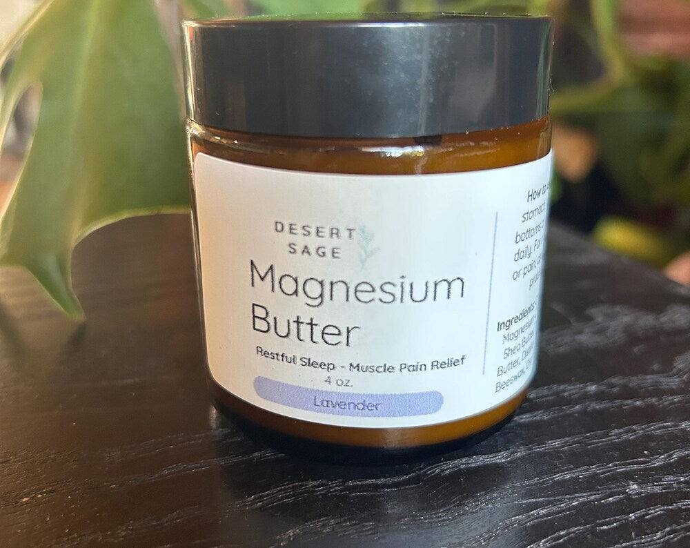 Magnesium Butter 4 ounce.