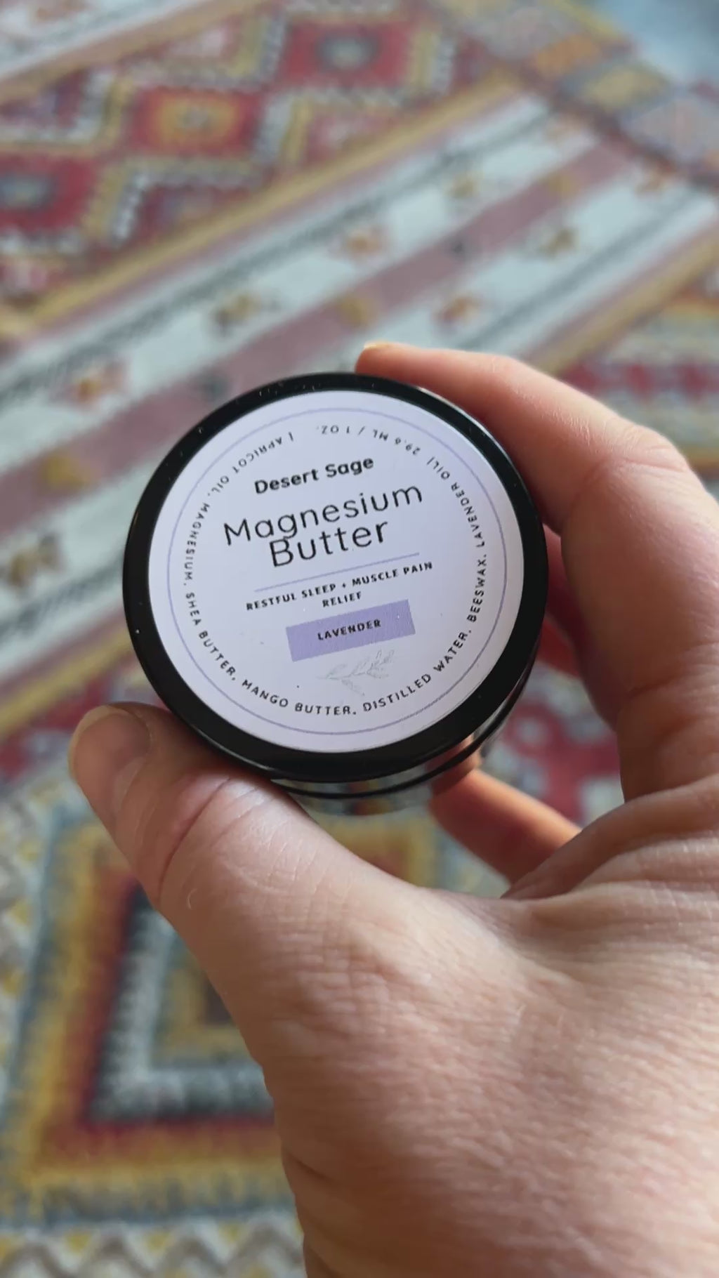 Magnesium Body Butter 1 ounce